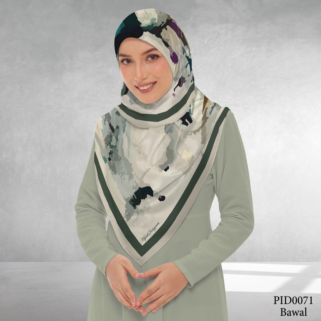 Tudung Bawal (Square Hijab) in PID0071