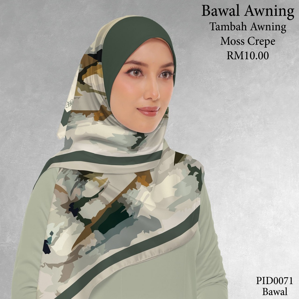 Tudung Bawal (Square Hijab) in PID0071