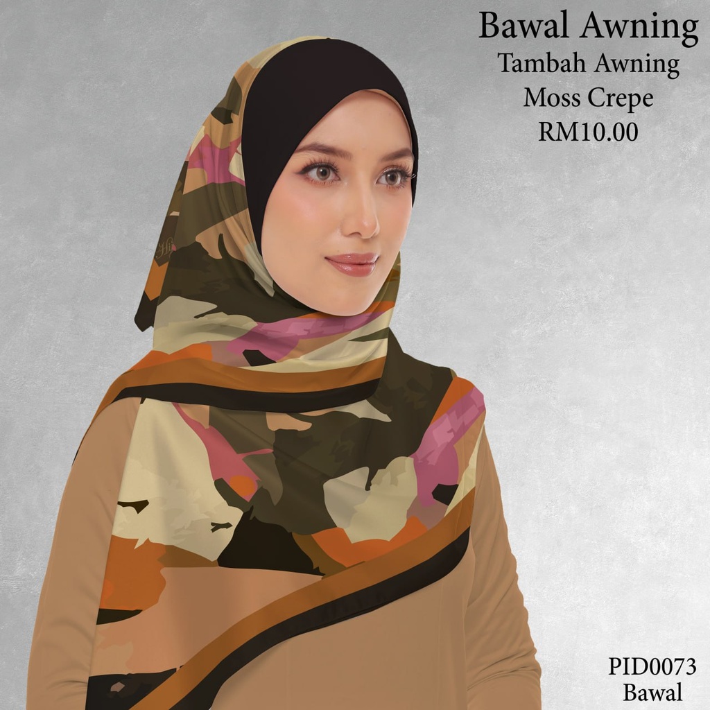 Tudung Bawal (Square Hijab) in PID0073