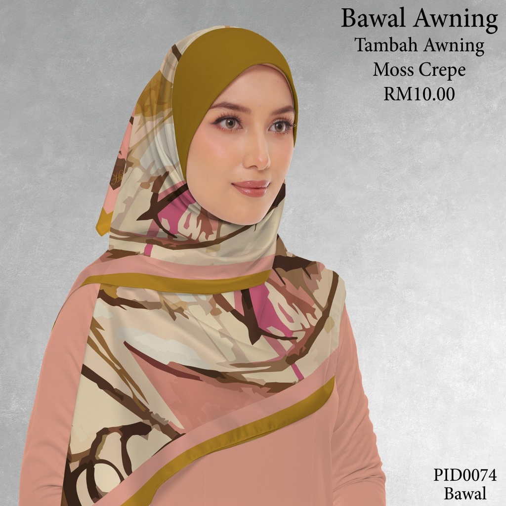 Tudung Bawal (Square Hijab) in PID0074