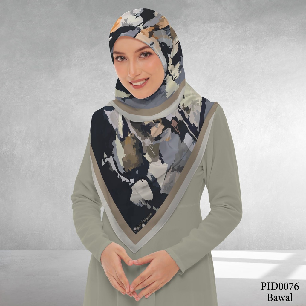 Tudung Bawal (Square Hijab) in PID0076