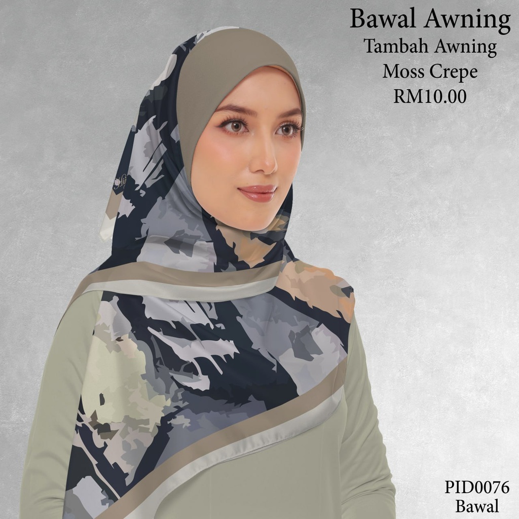 Tudung Bawal (Square Hijab) in PID0076