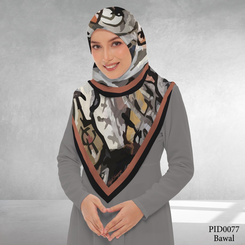 Tudung Bawal (Square Hijab) in PID0077