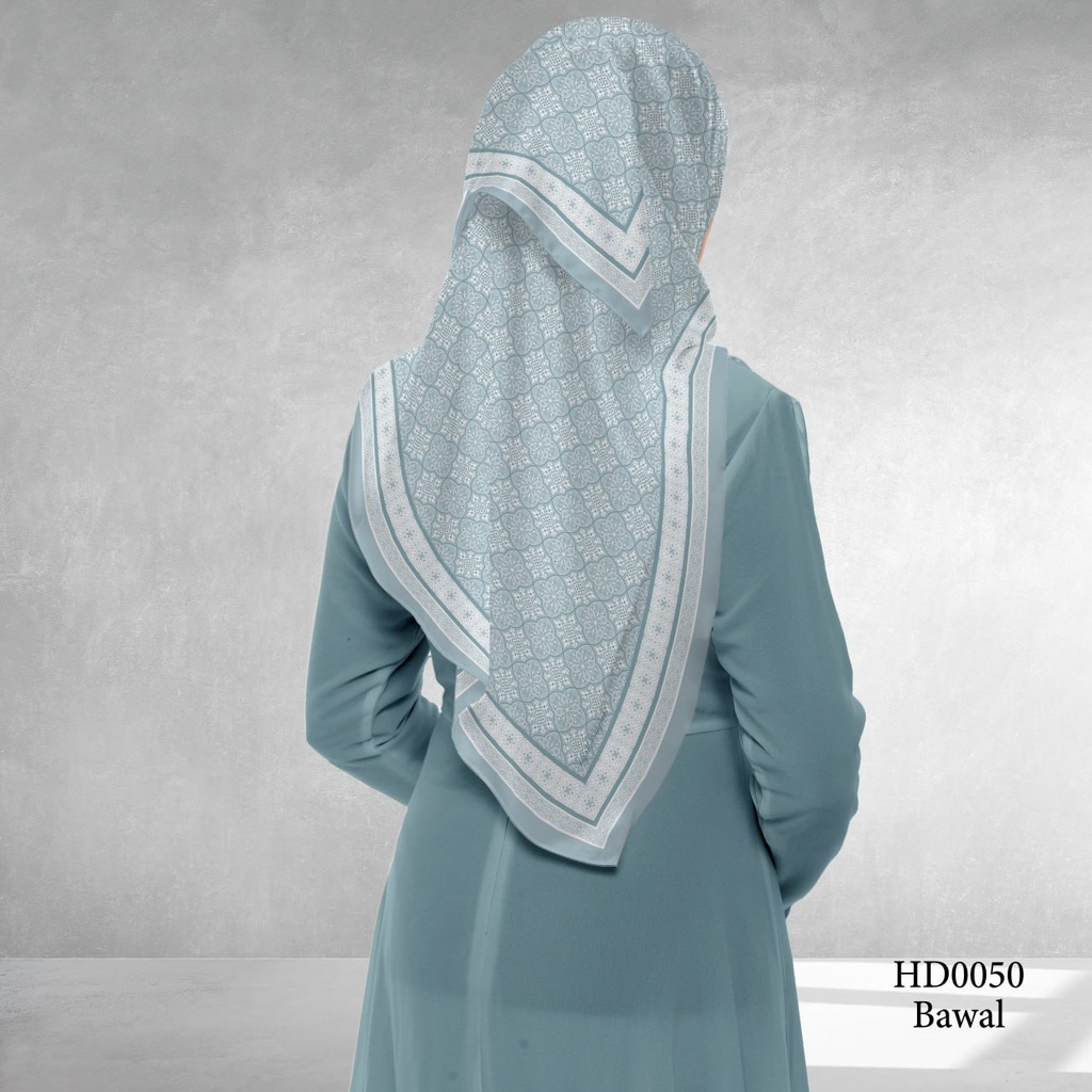 Tudung Bawal (Square Hijab) in HD0050