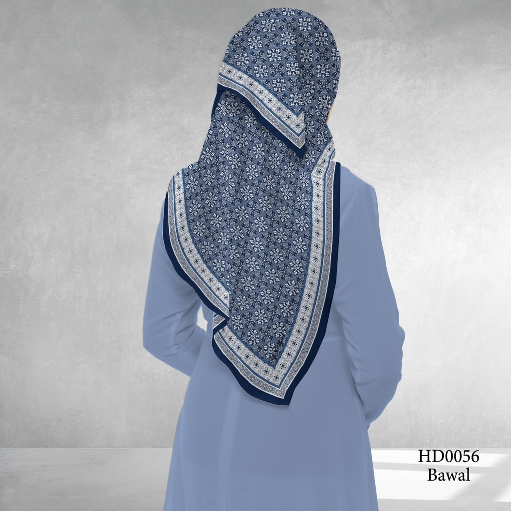 Tudung Bawal (Square Hijab) in HD0056