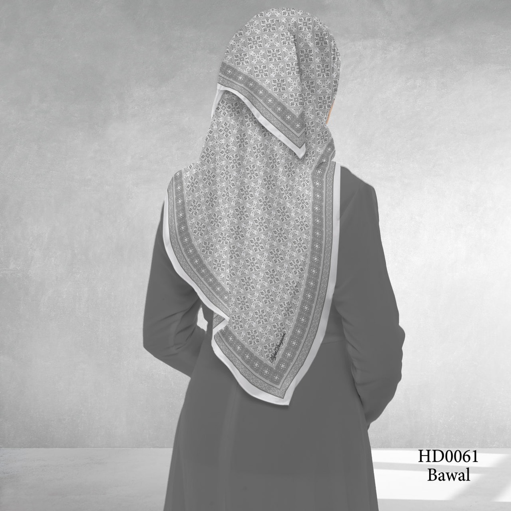 Tudung Bawal (Square Hijab) in HD0061