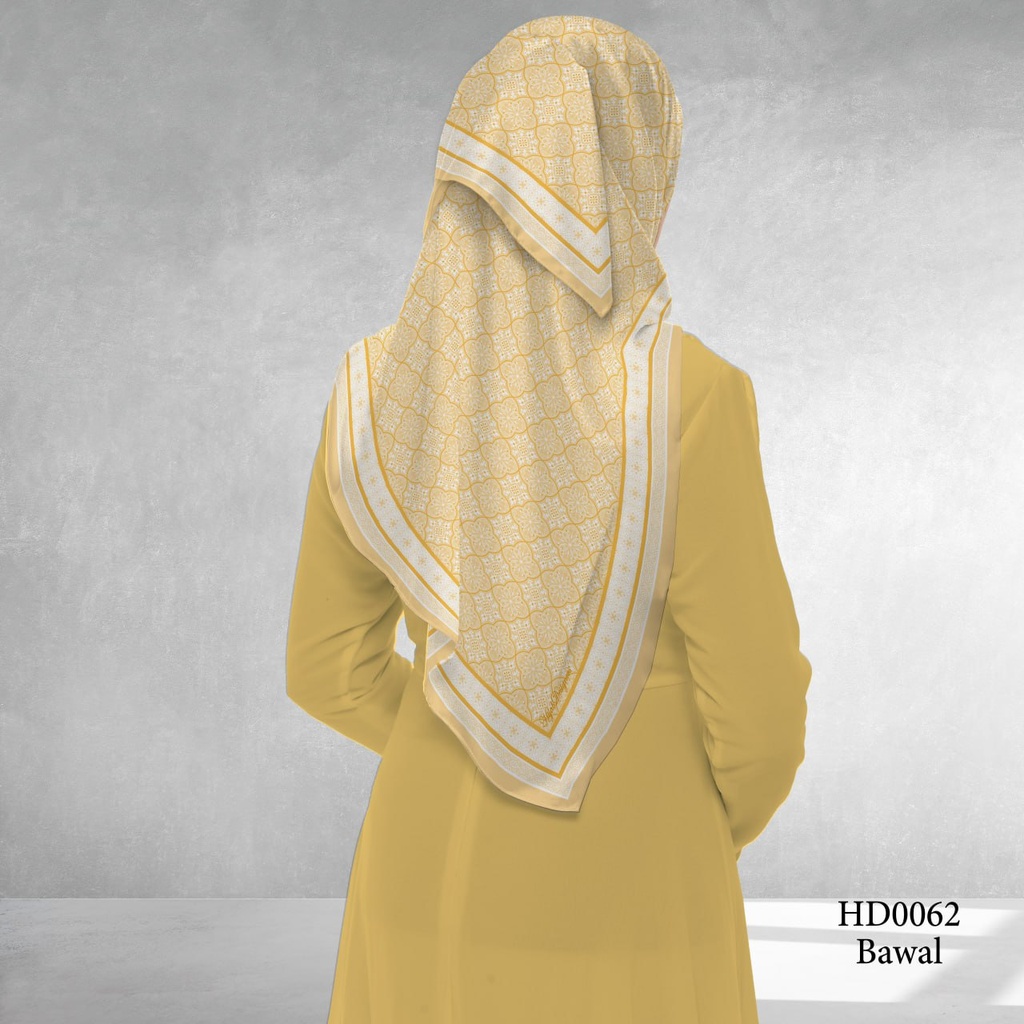 Tudung Bawal (Square Hijab) in HD0062