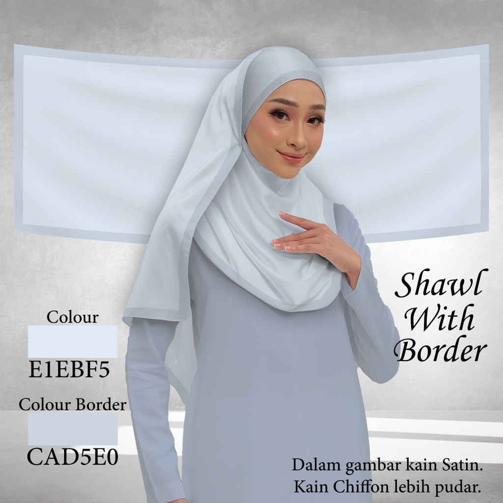 Shawl Plain E1EBF5