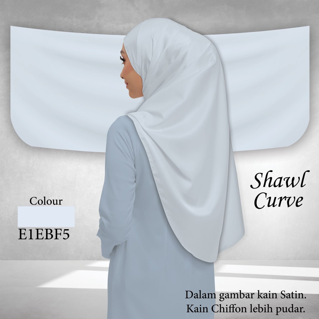 Shawl Plain E1EBF5