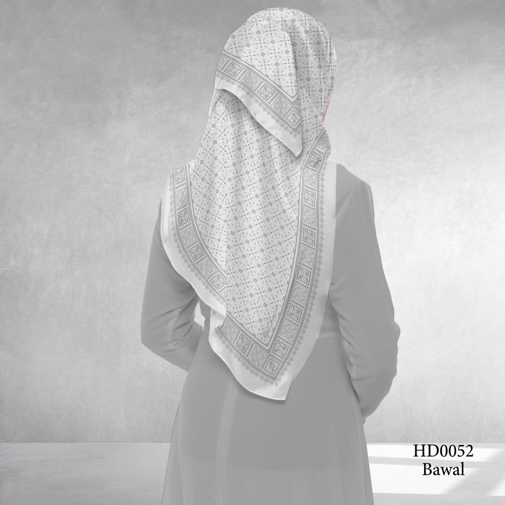 Tudung Bawal (Square Hijab) in HD0052