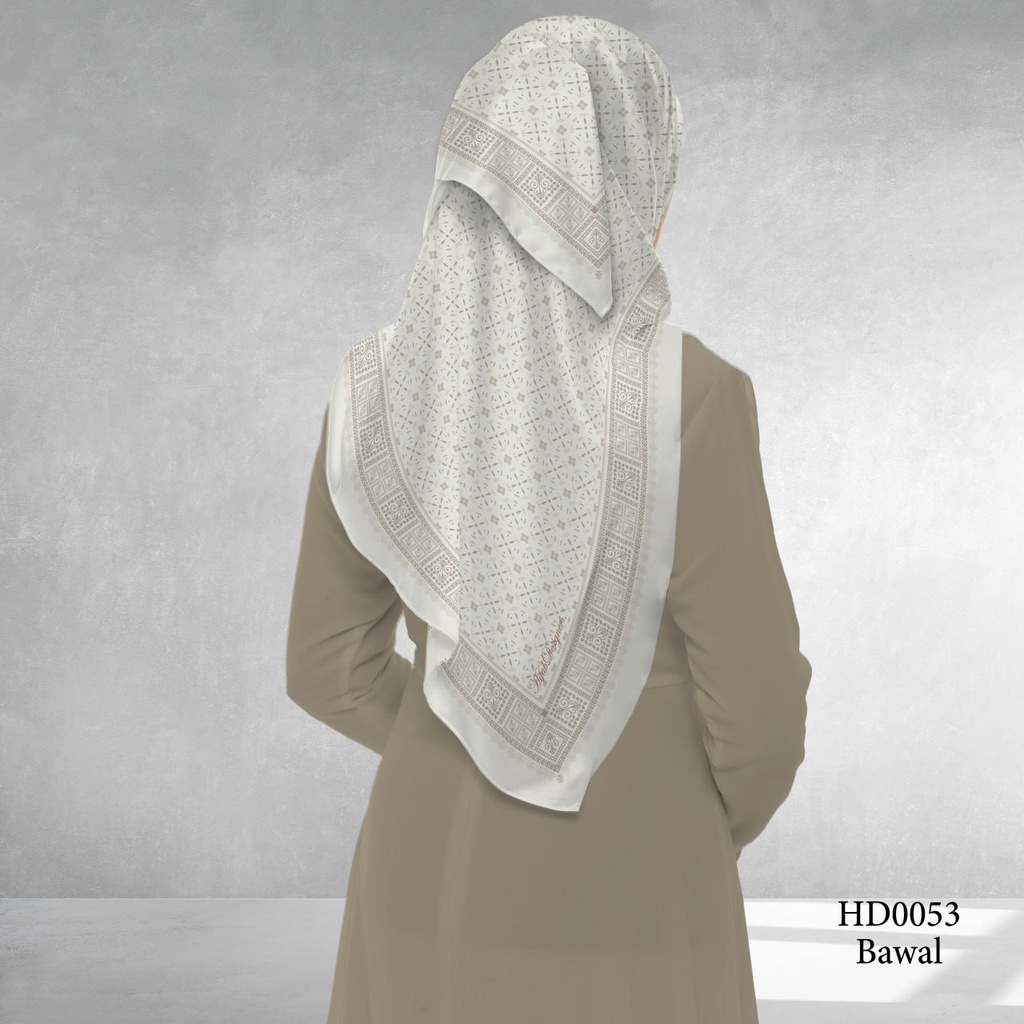 Tudung Bawal (Square Hijab) in HD0053