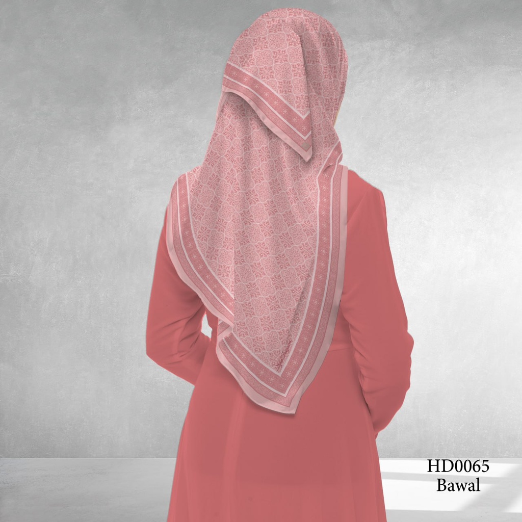 Tudung Bawal (Square Hijab) in HD0065