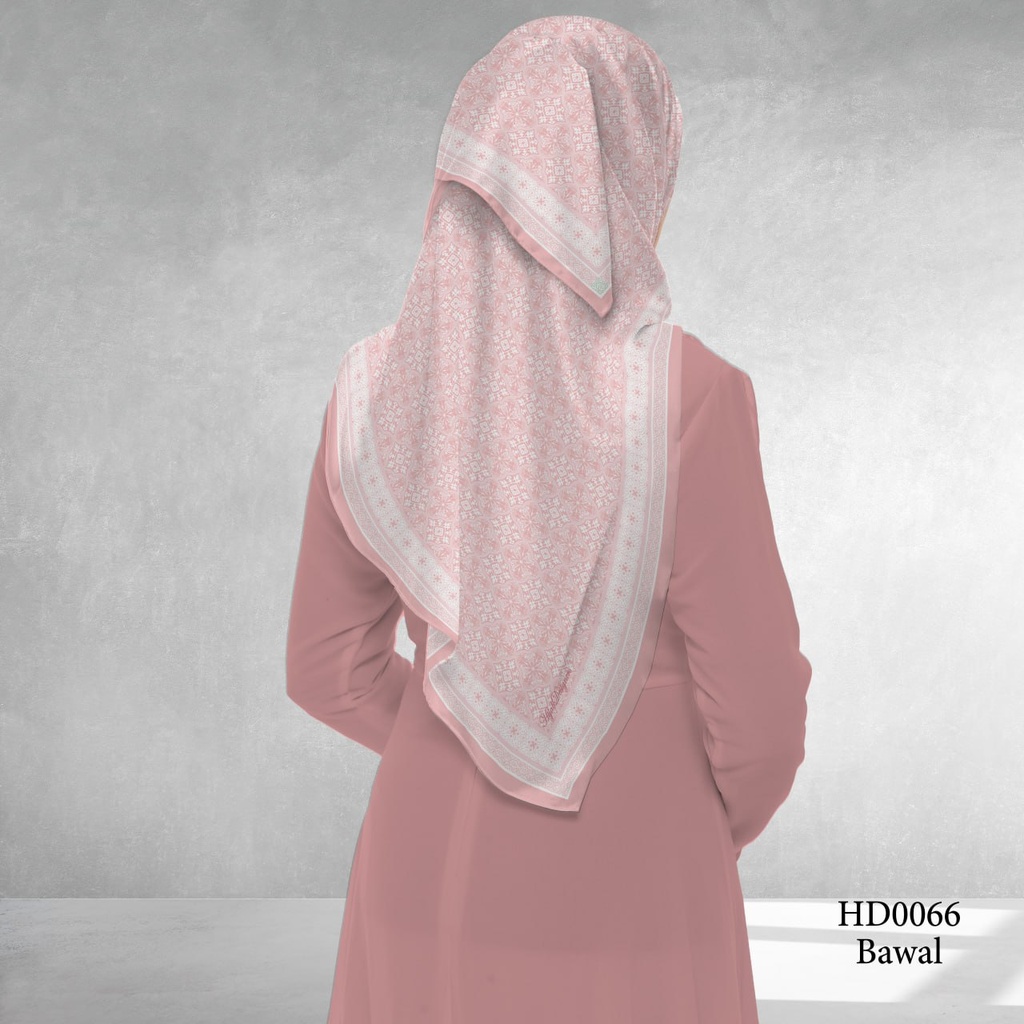 Tudung Bawal (Square Hijab) in HD0066