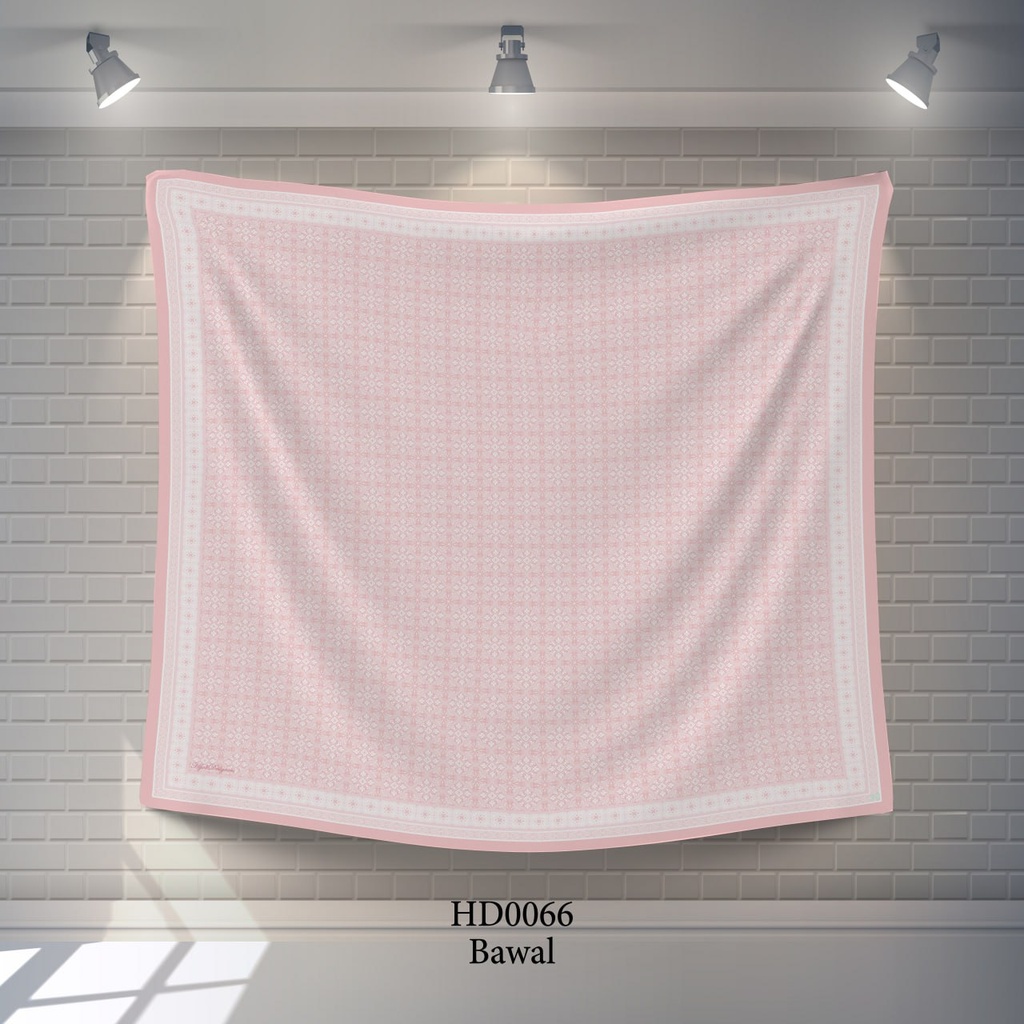 Tudung Bawal (Square Hijab) in HD0066