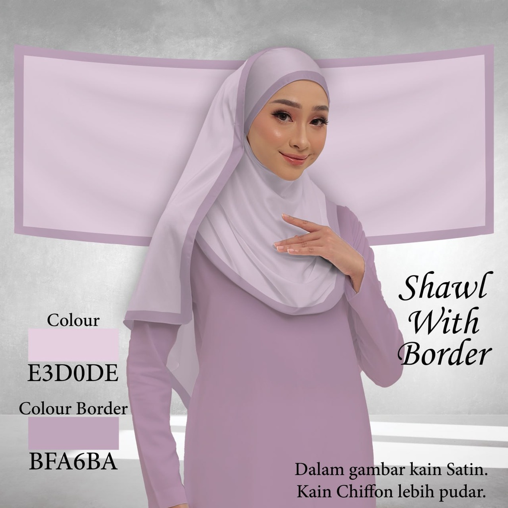 Shawl Plain E3D0DE 