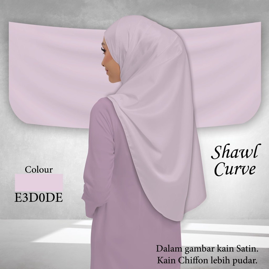 Shawl Plain E3D0DE 