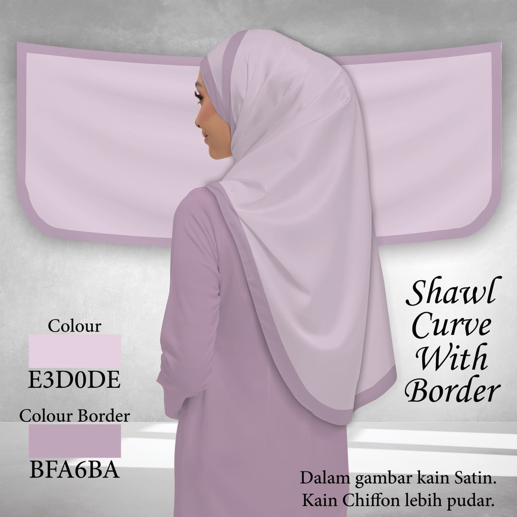 Shawl Plain E3D0DE 