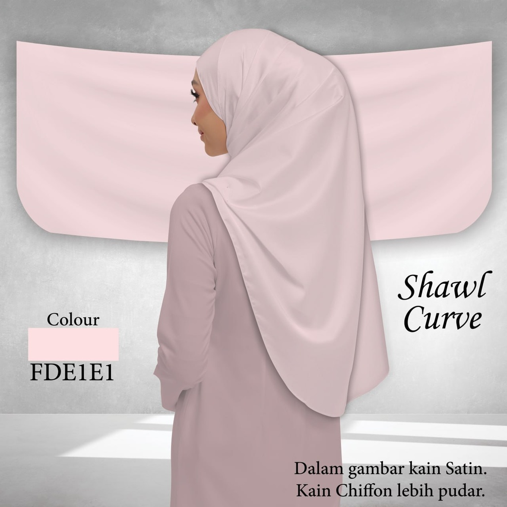 Shawl Plain FDE1E1 