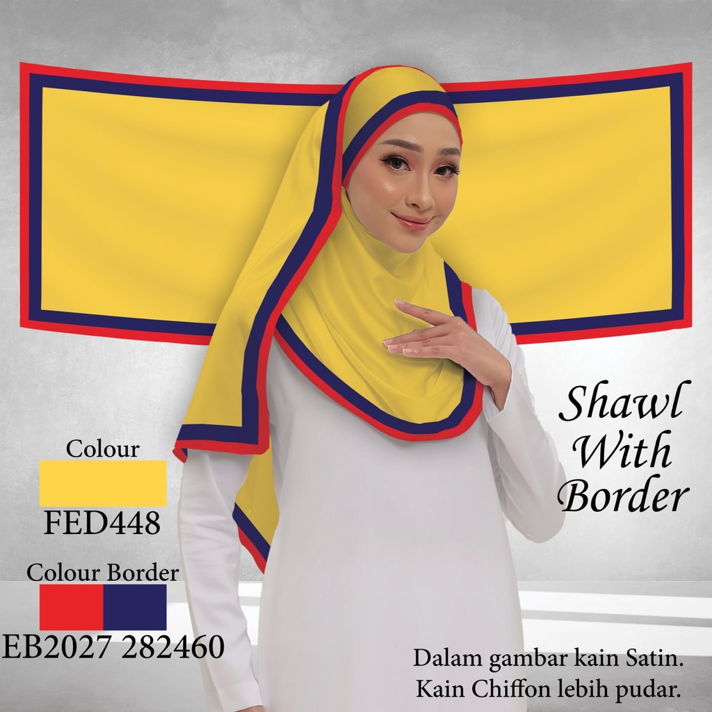 Shawl Plain FED448 