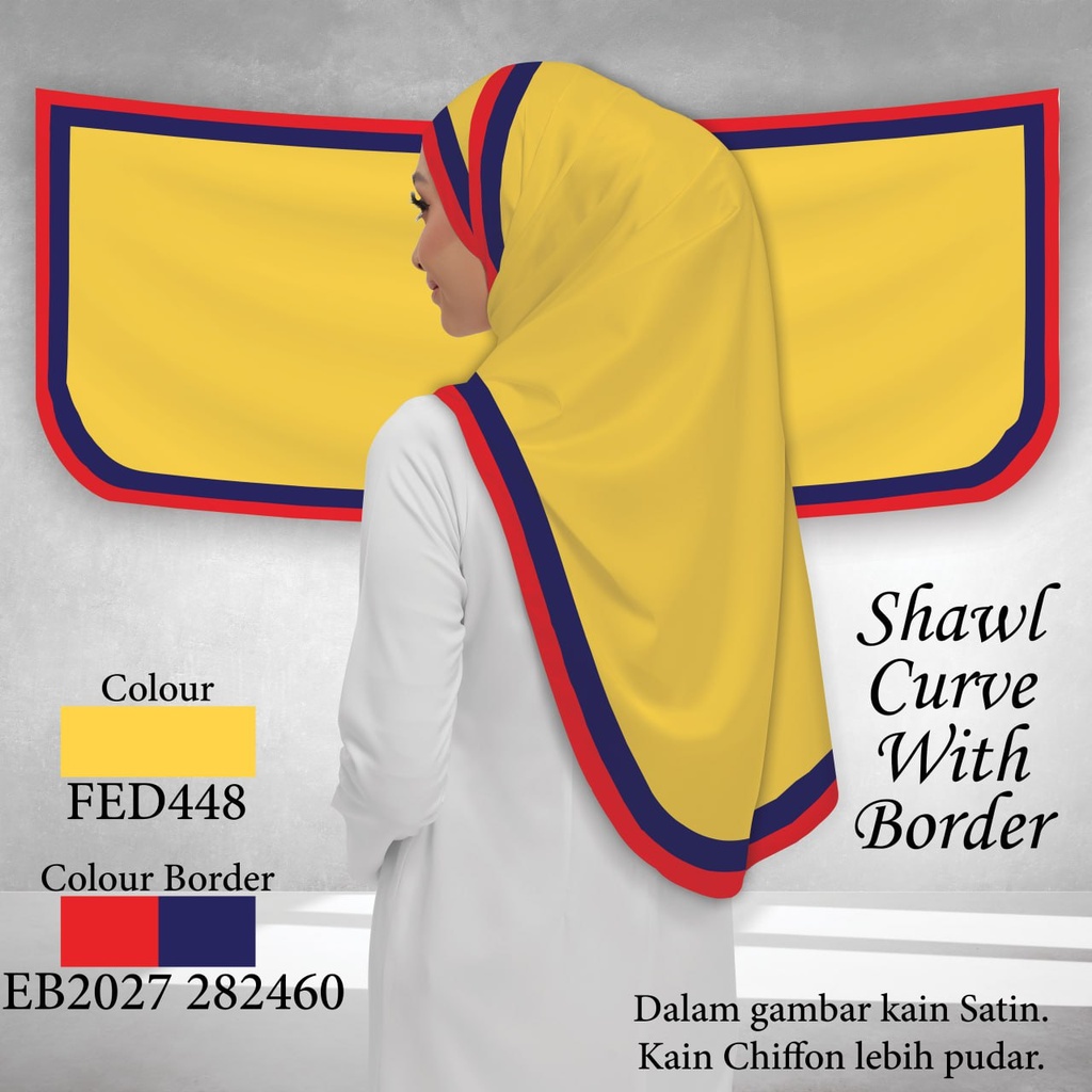 Shawl Plain FED448 