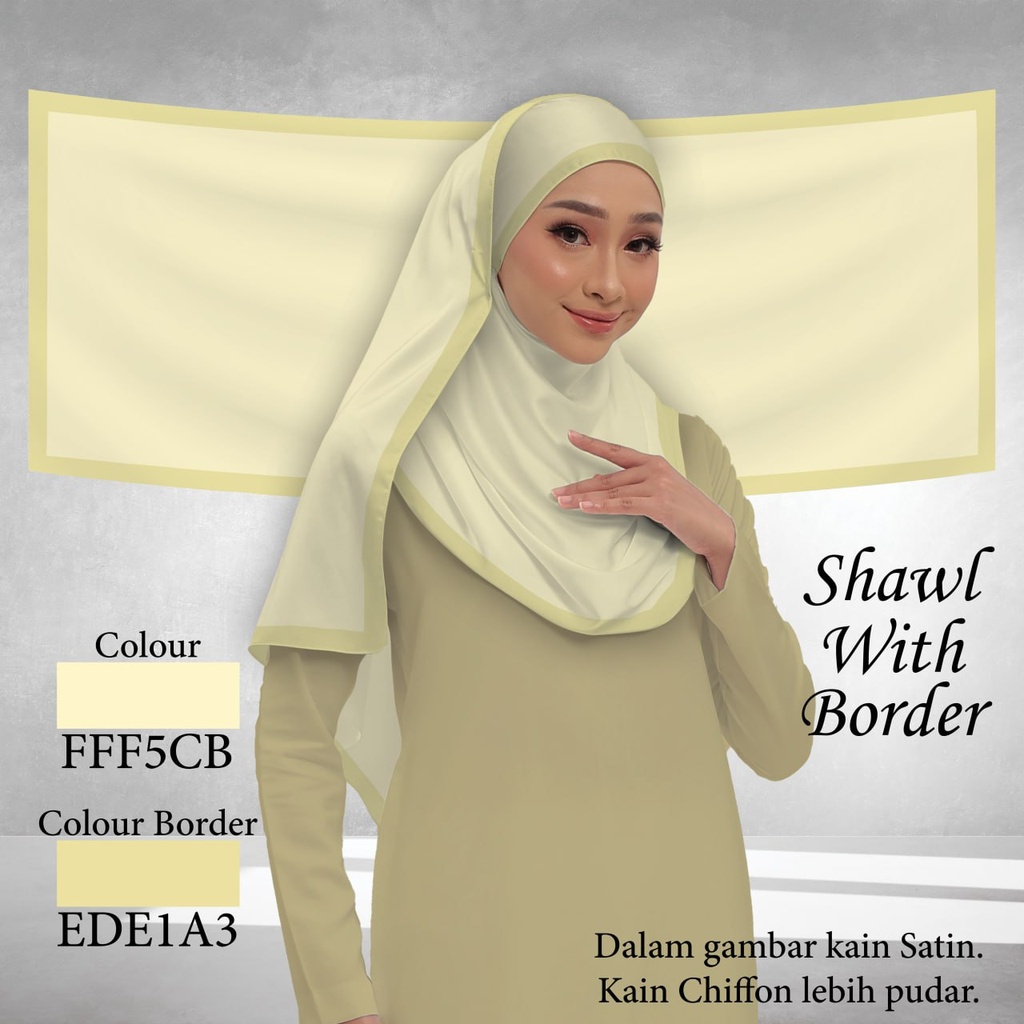 Shawl Plain FFCB09  (copy)