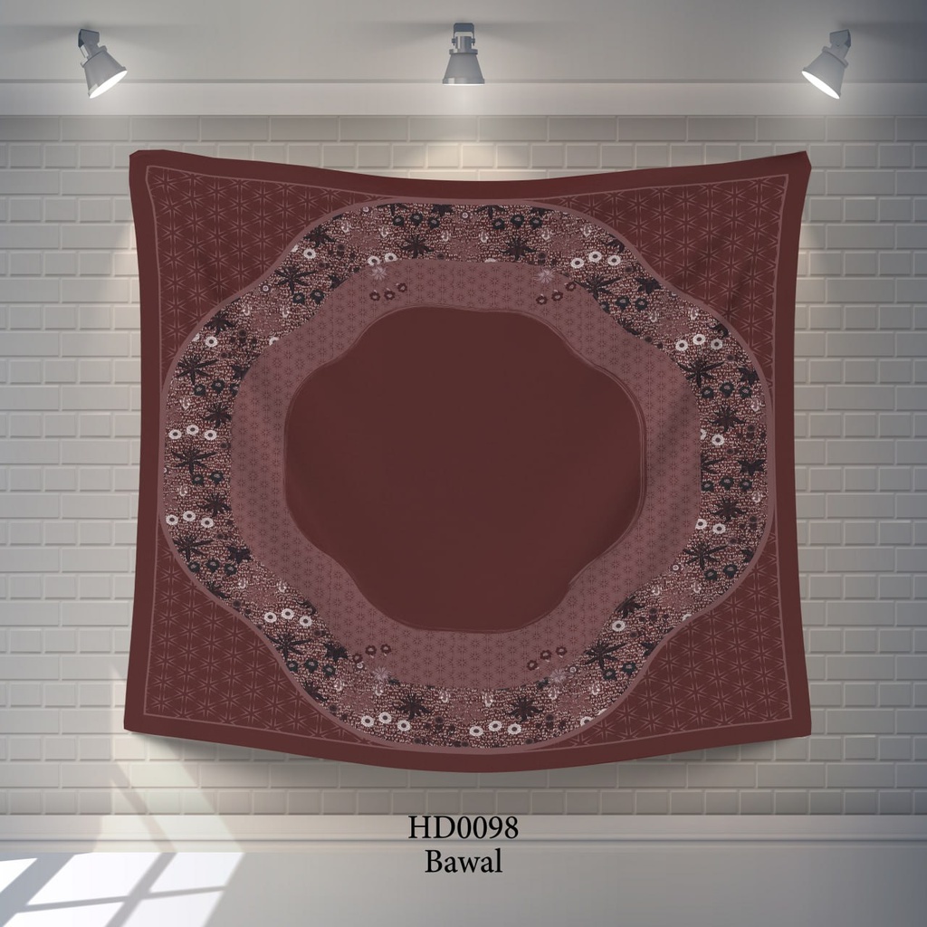 Tudung Bawal (Square Hijab) in HD0098