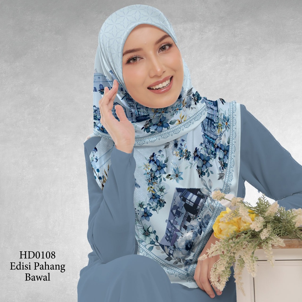 Tudung Bawal (Square Hijab) in HD0108