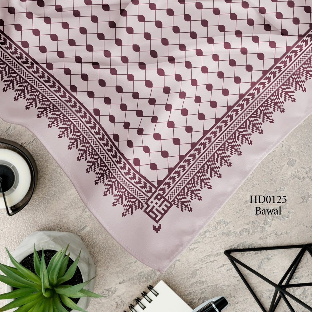 Tudung Bawal (Square Hijab) in HD0125