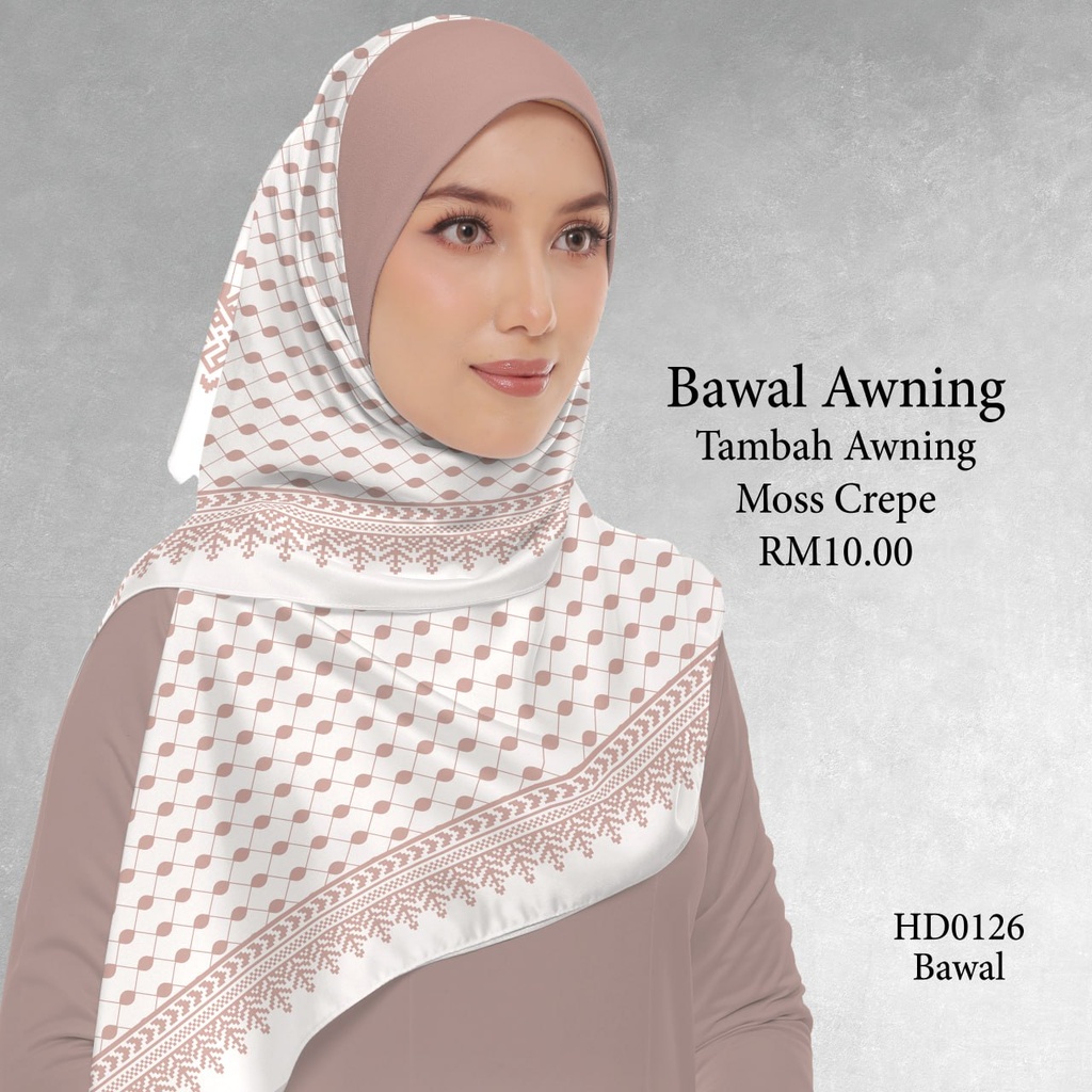 Tudung Bawal (Square Hijab) in HD0126