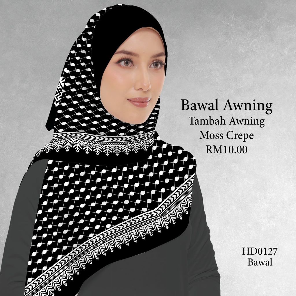 Tudung Bawal (Square Hijab) in HD0127