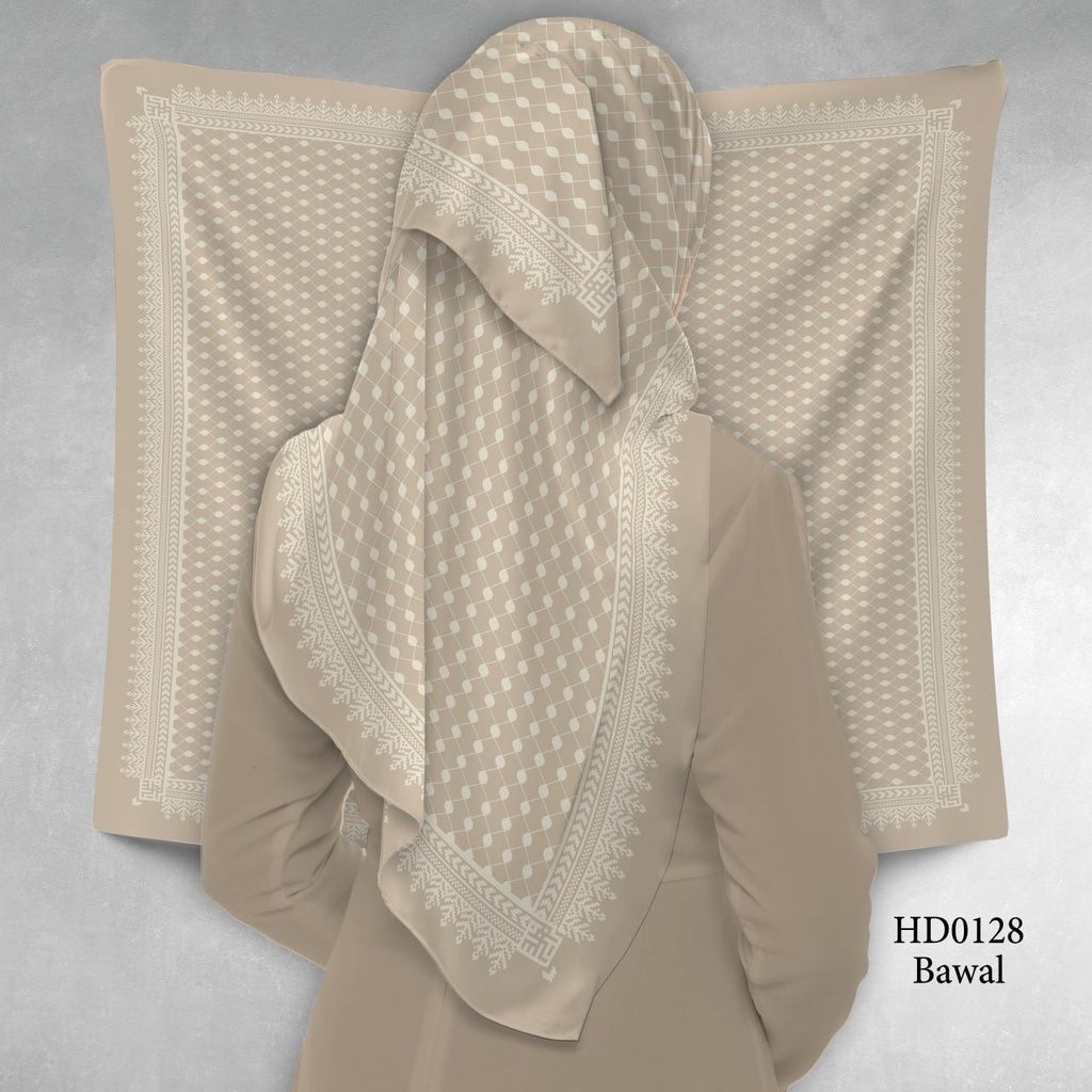 Tudung Bawal (Square Hijab) in HD0128