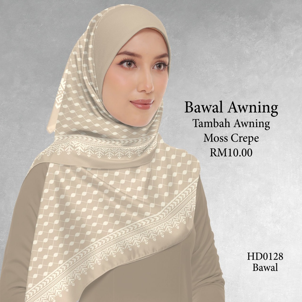 Tudung Bawal (Square Hijab) in HD0128