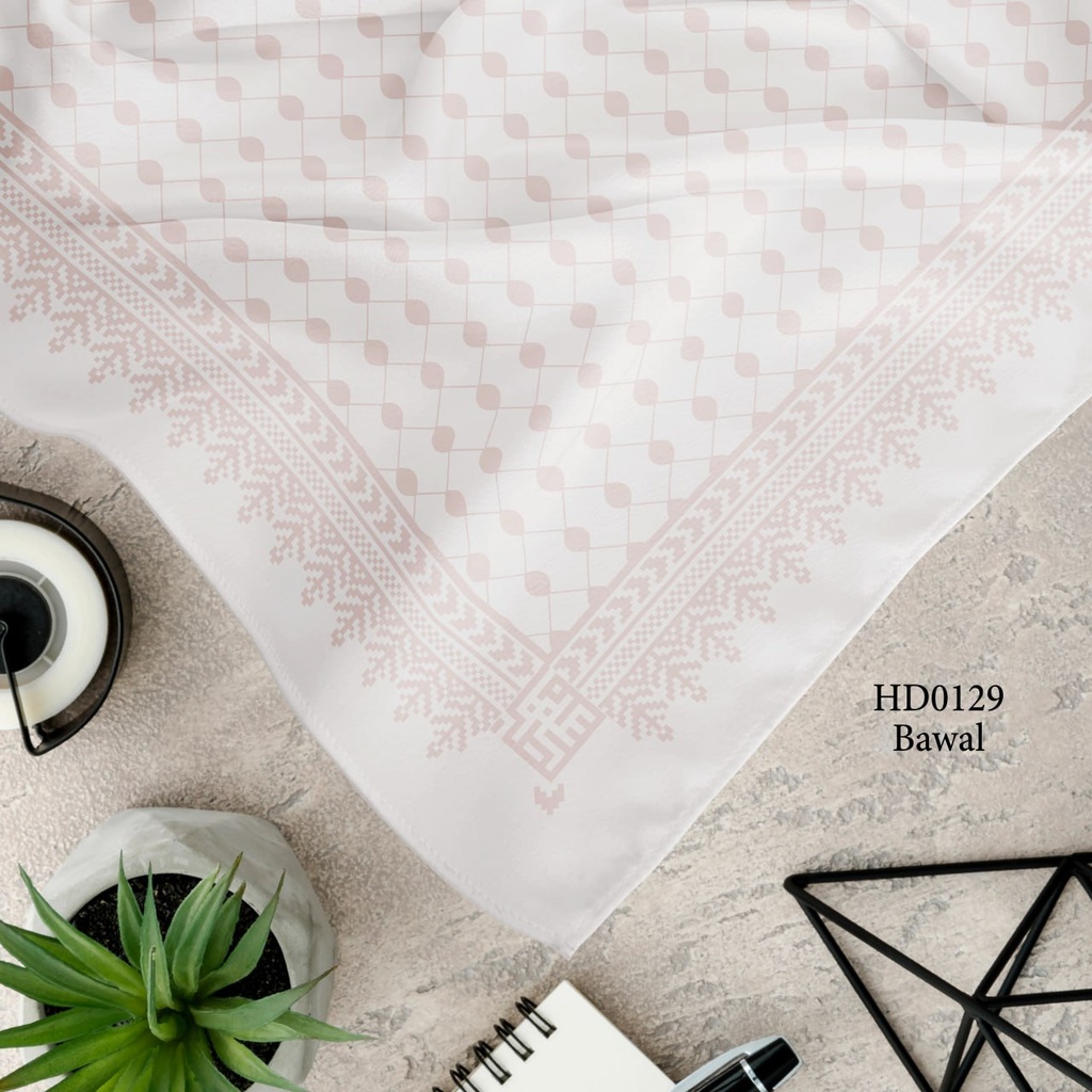 Tudung Bawal (Square Hijab) in HD0129