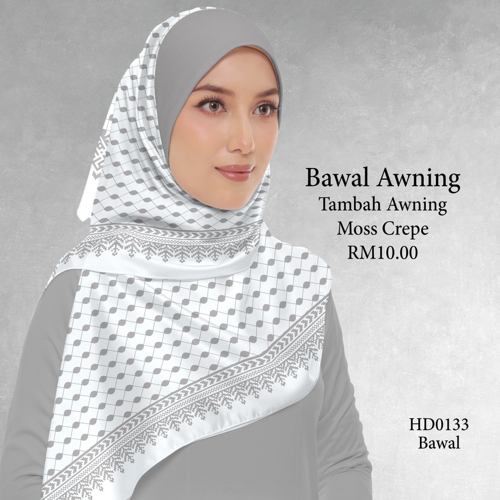 Tudung Bawal (Square Hijab) in HD0133