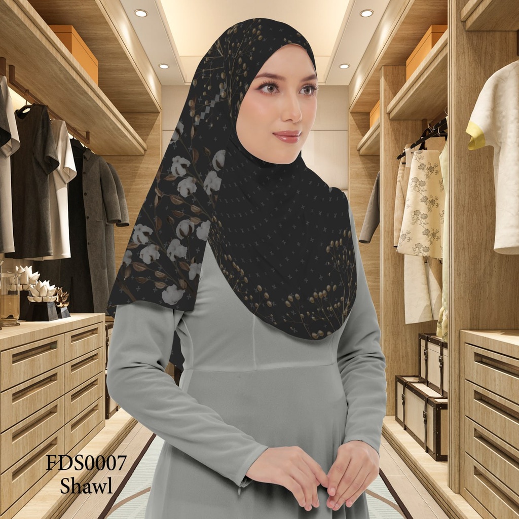 Tudung Shawl in FDS0007