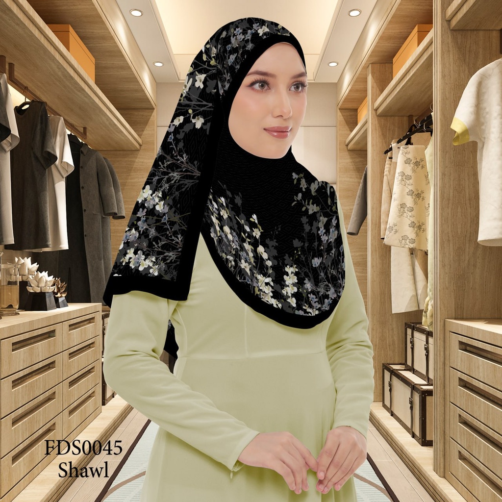 Tudung Shawl in FDS0045