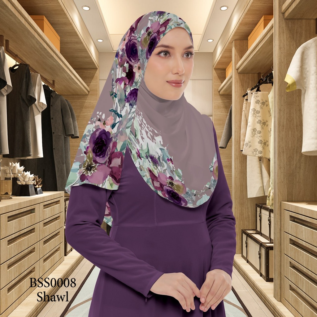 Tudung Shawl in BSS0008