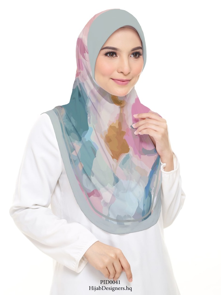 Tudung Sarung Printed in PID0041