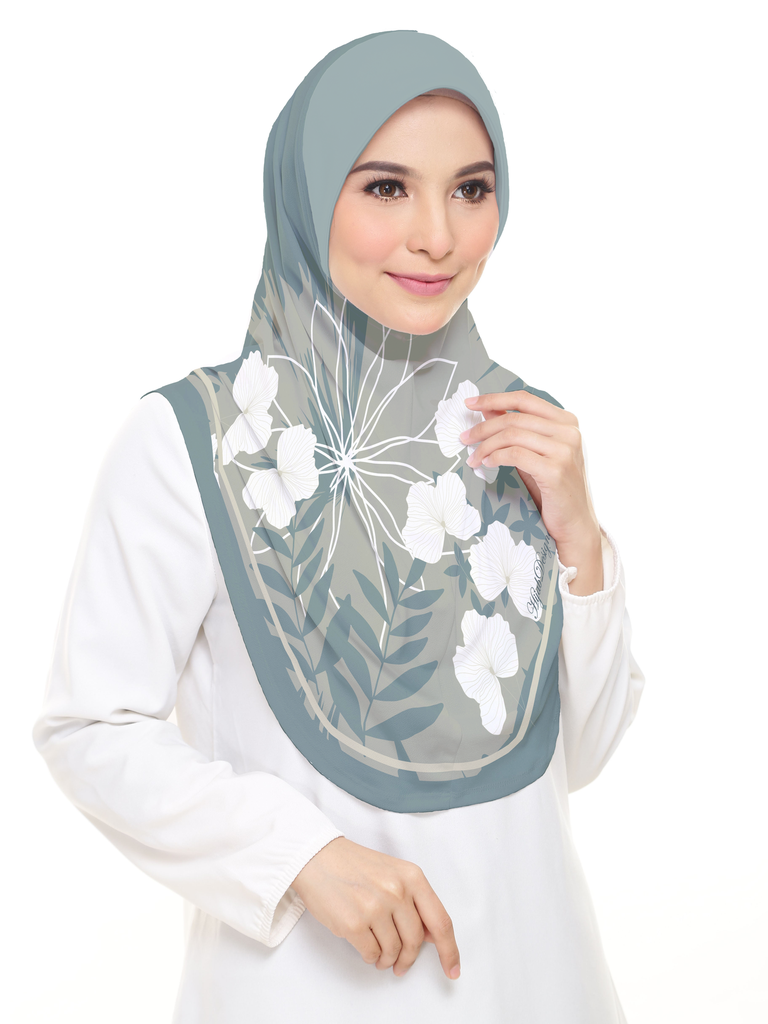 Tudung Sarung Printed in MZH0079