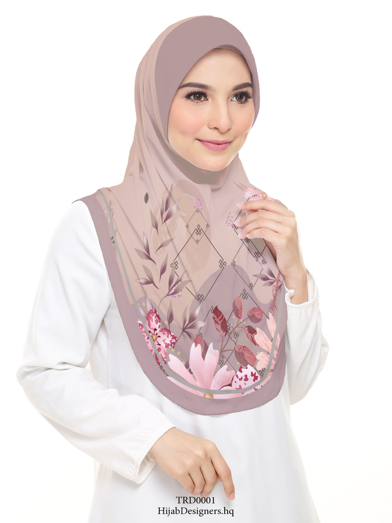 Tudung Sarung Printed in TRD0001