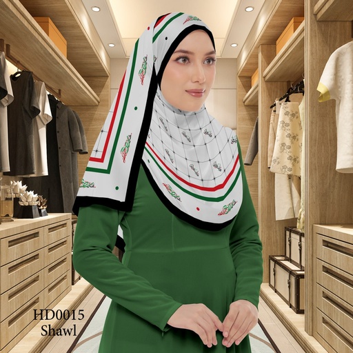 Tudung Shawl in HD0015