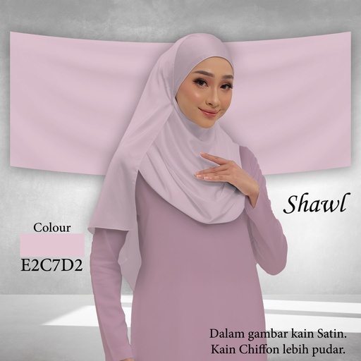 Shawl Plain E2C7D2