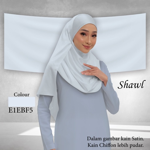 Shawl Plain E1EBF5