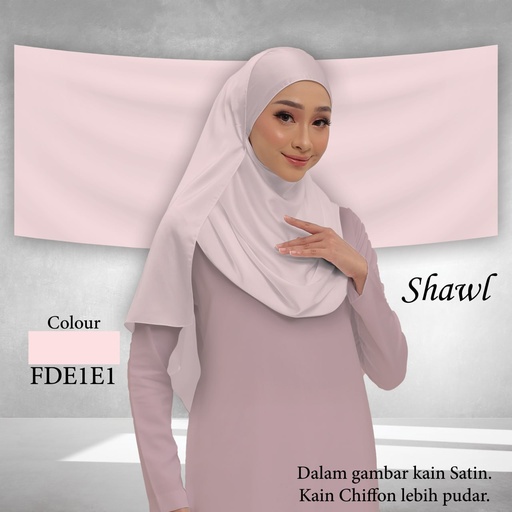 Shawl Plain FDE1E1 