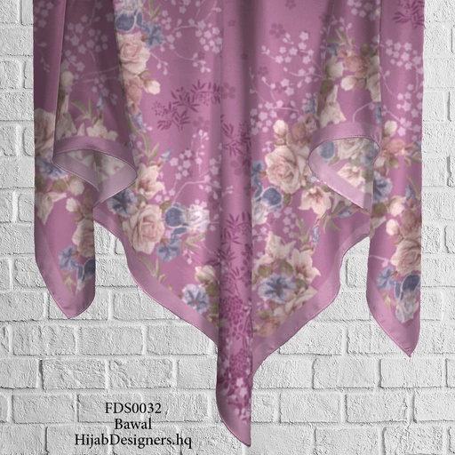 Tudung Bawal (Square Hijab) in FDS0032