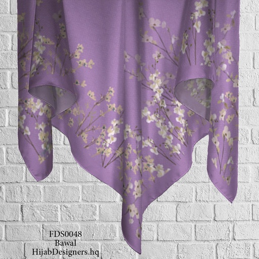 Tudung Bawal (Square Hijab) in FDS0048