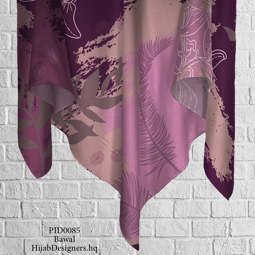 Tudung Bawal (Square Hijab) in PID0085