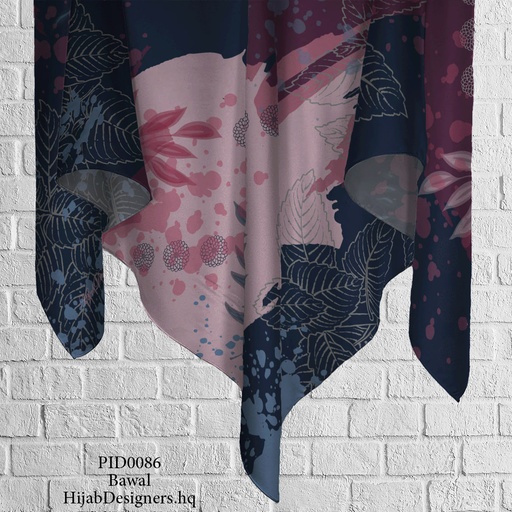 Tudung Bawal (Square Hijab) in PID0086